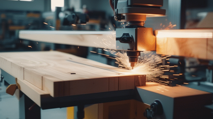 centre usinage bois industriel