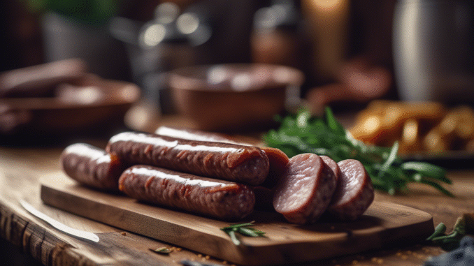 saucisson-de-canard saucisson-de-canard